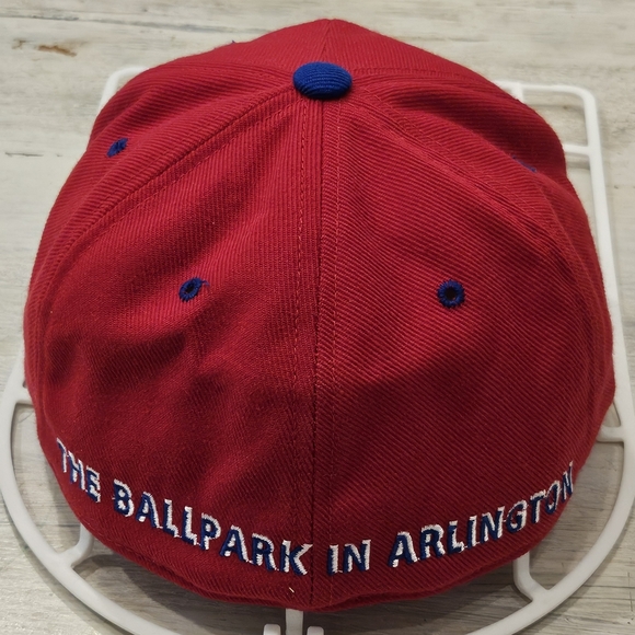 Vintage 1985 MLB All Star Game Texas Rangers Fitted Hat - Size 7 1/4 - Picture 5 of 10